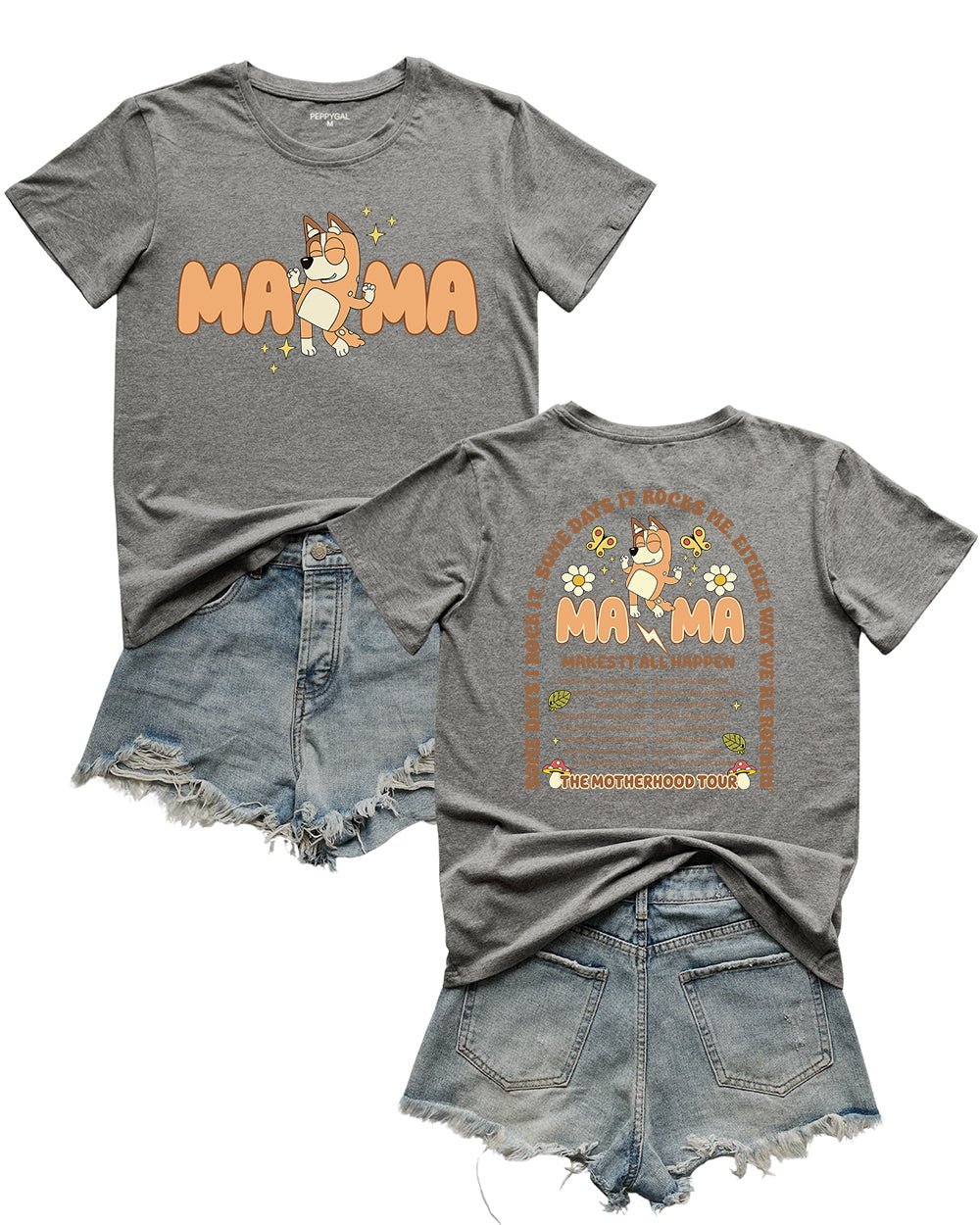 The Motherhood Tour Bluey Mama Tee