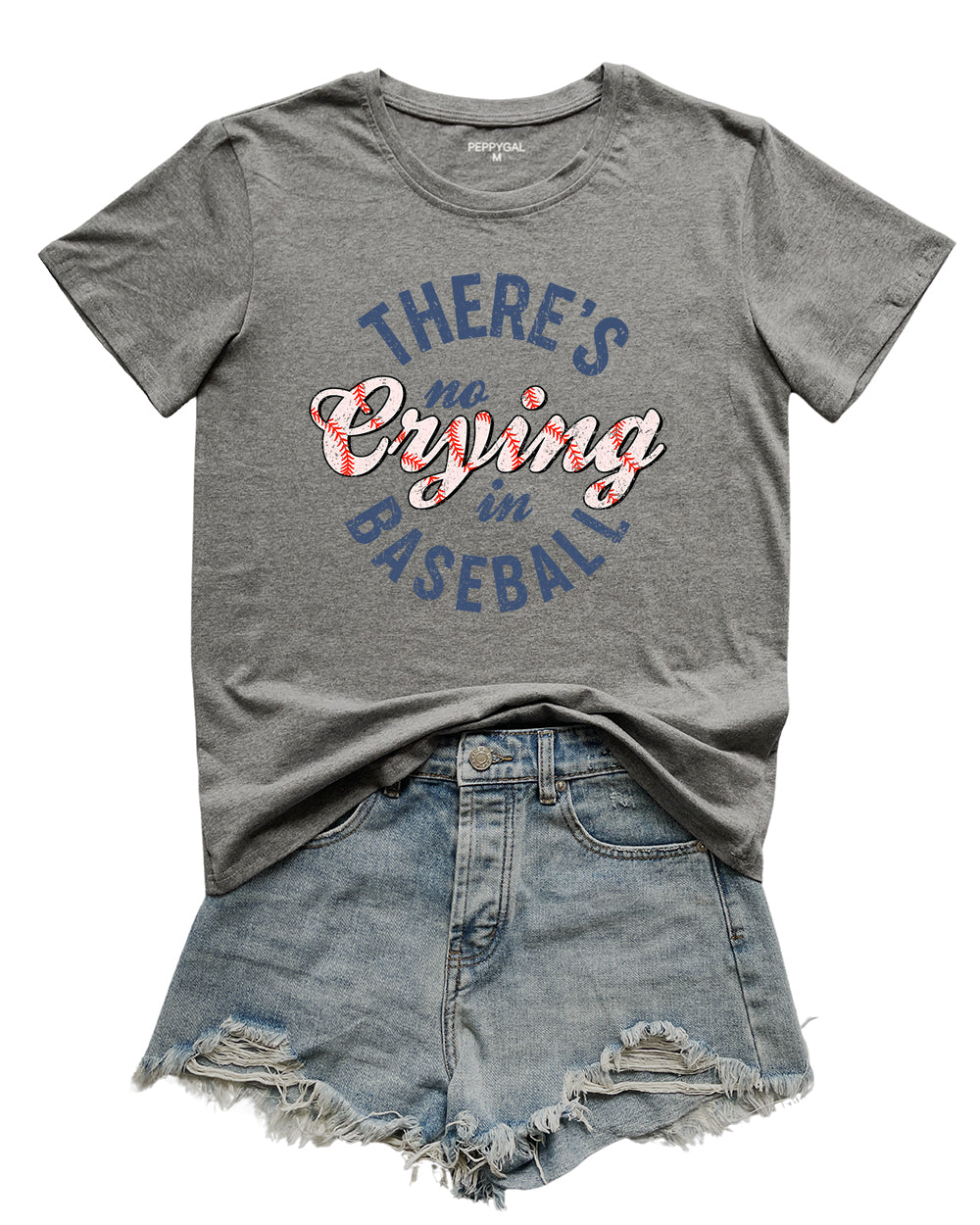 There's No Crying In Baseball Tee