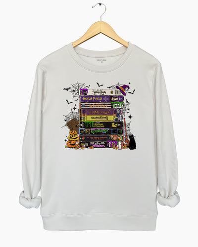 90s Halloween VHS Tape Stack Sweatshirt