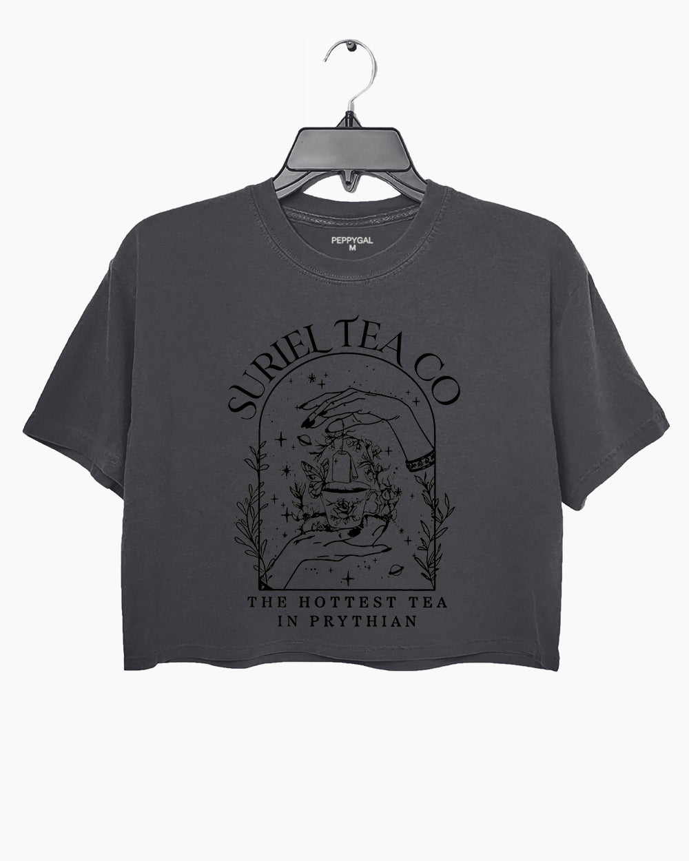 ACOTAR Suriel Tea Co The Hottest Tea In Prythian Crop Top