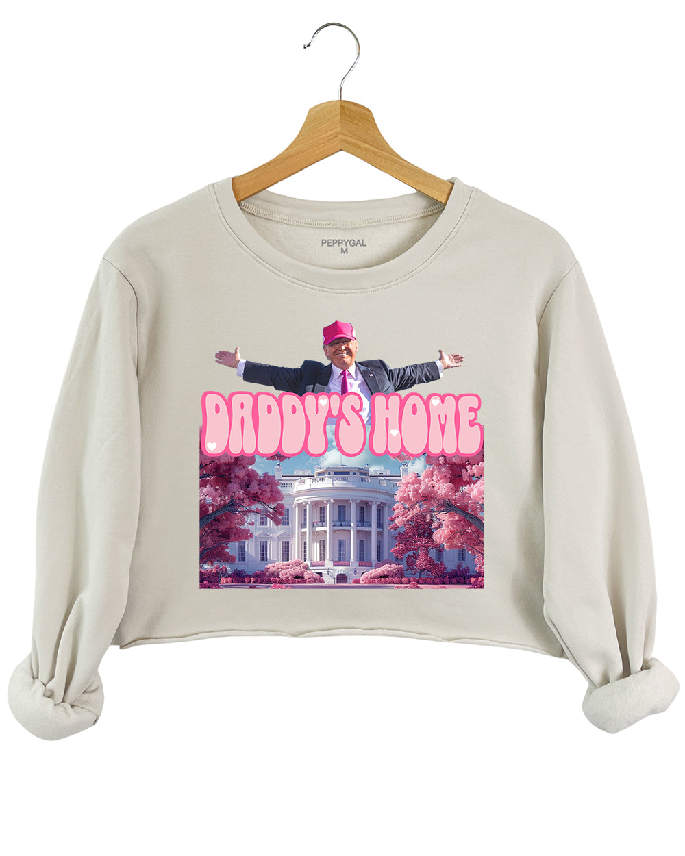 Daddy's Home Crop Sweatshirt