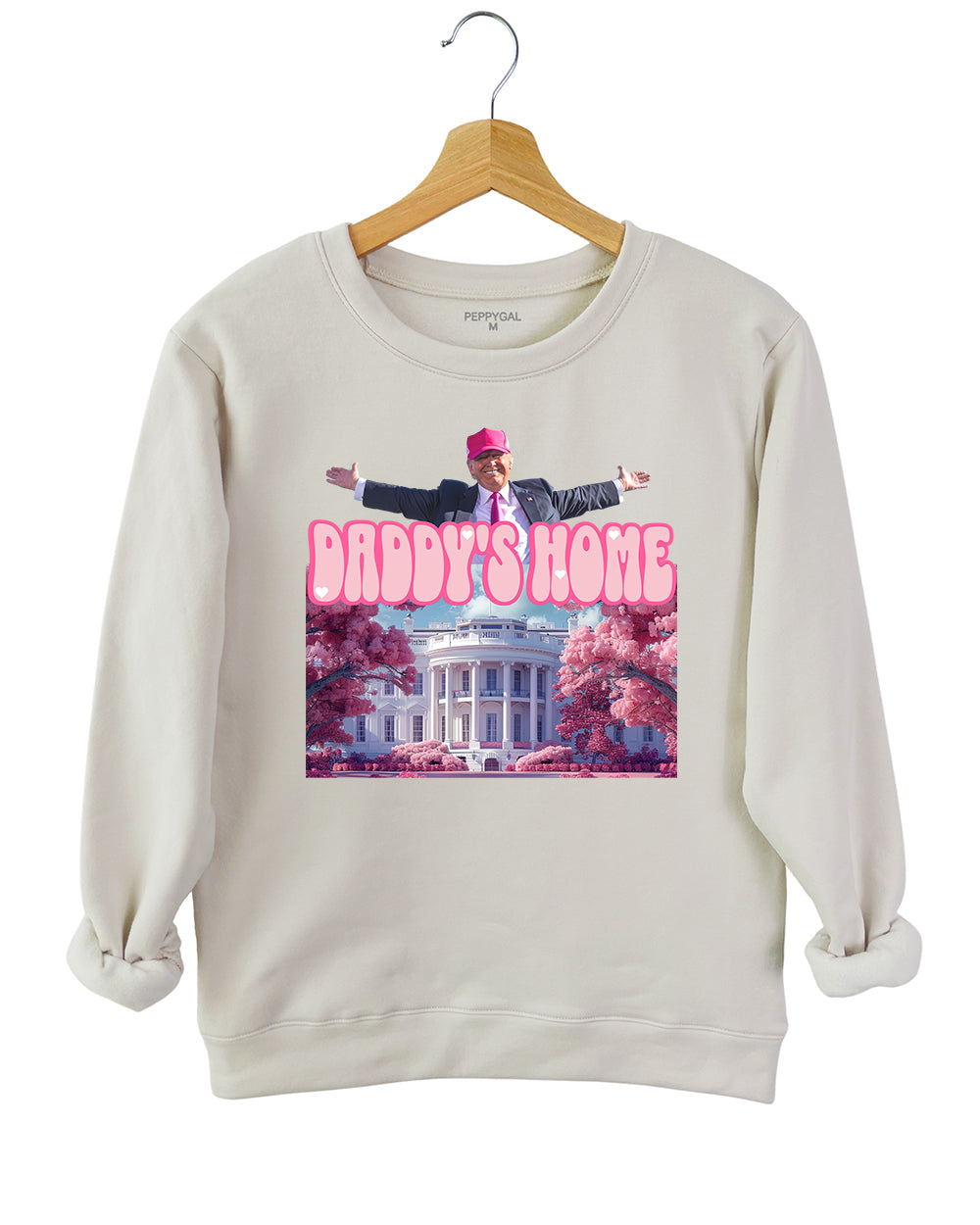 Daddy's Home Crop Sweatshirt