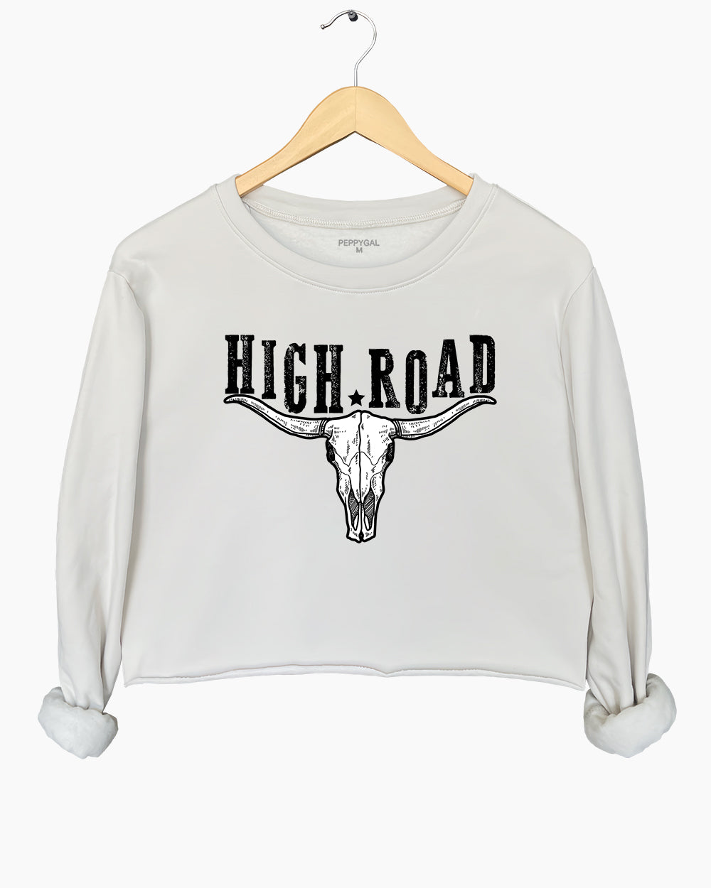 Don't Need Ticket to shh Show Crop Sweatshirt