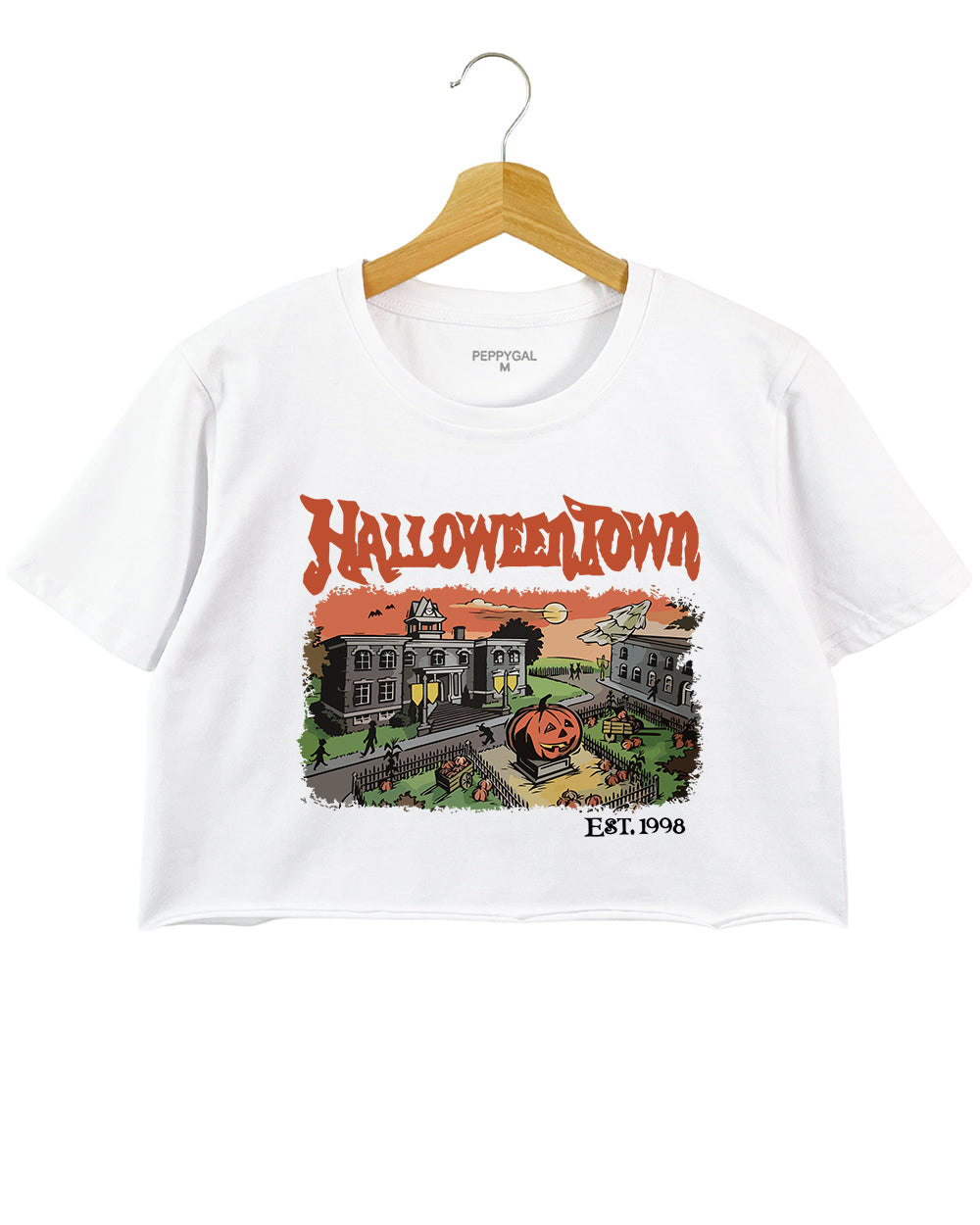 Halloweentown Est 1998 Crop Top