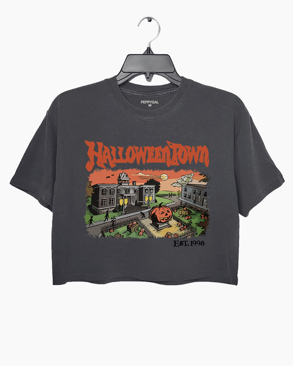 Halloweentown Est 1998 Crop Top