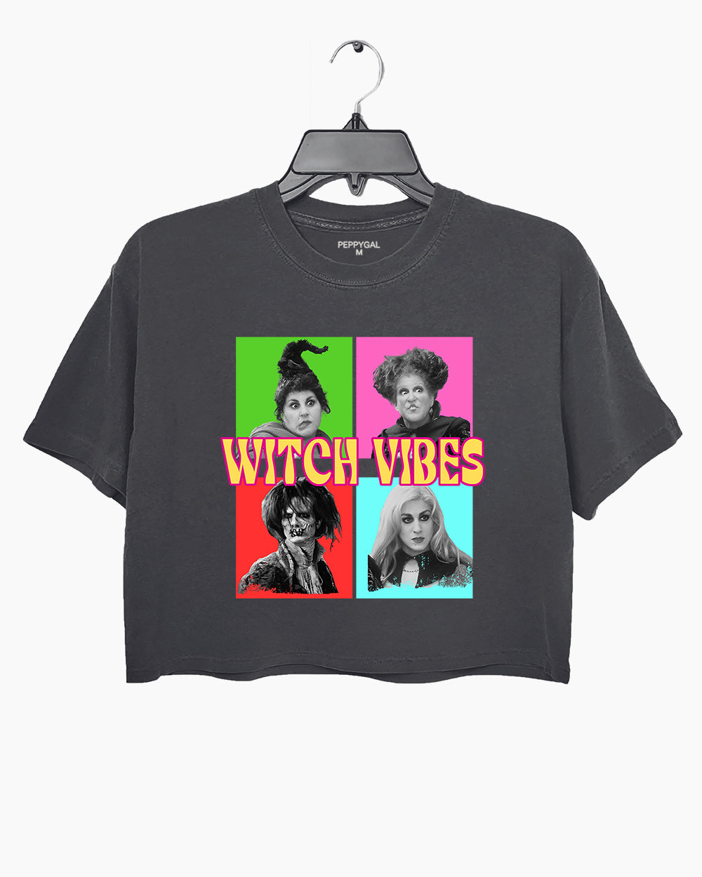 Hocus Pocus Witch Vibes Crop Top