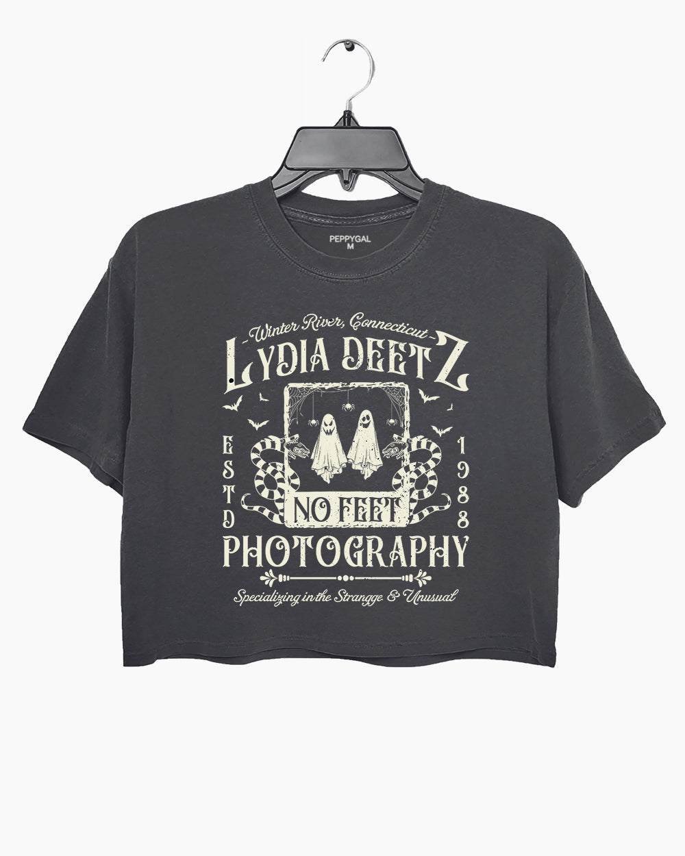 Lydia Deetz Photography 1988 Halloween Crop Top