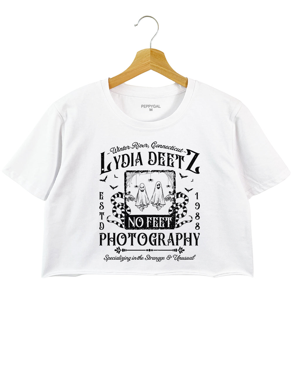 Lydia Deetz Photography 1988 Halloween Crop Top