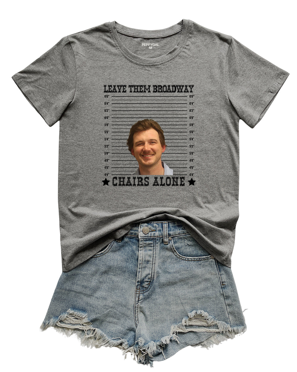 Morgan Wallen Leave Them Broadway Chairs Alone Tee