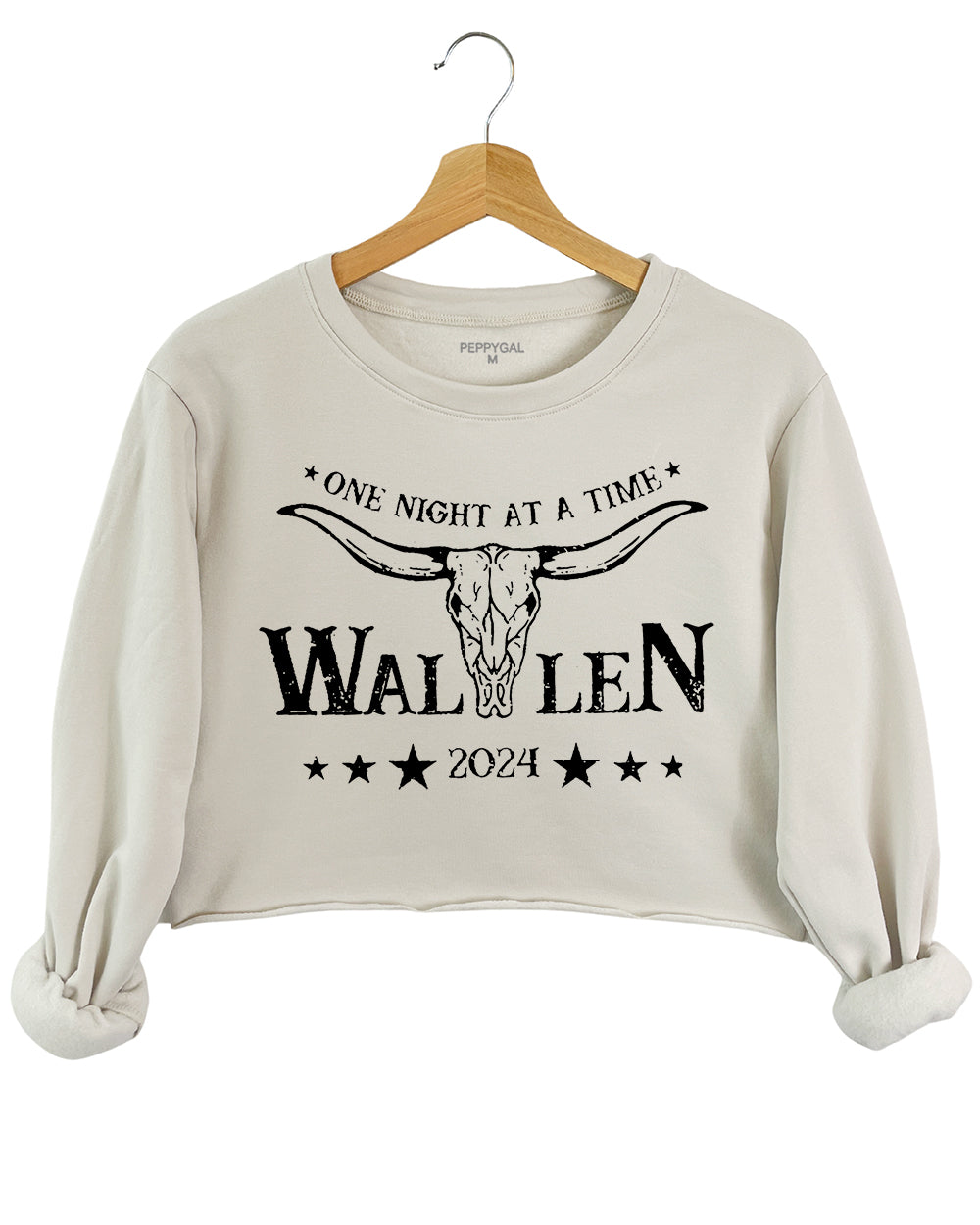 Morgan Wallen One Night At A Time Tour 2024 Crop Sweatshirt