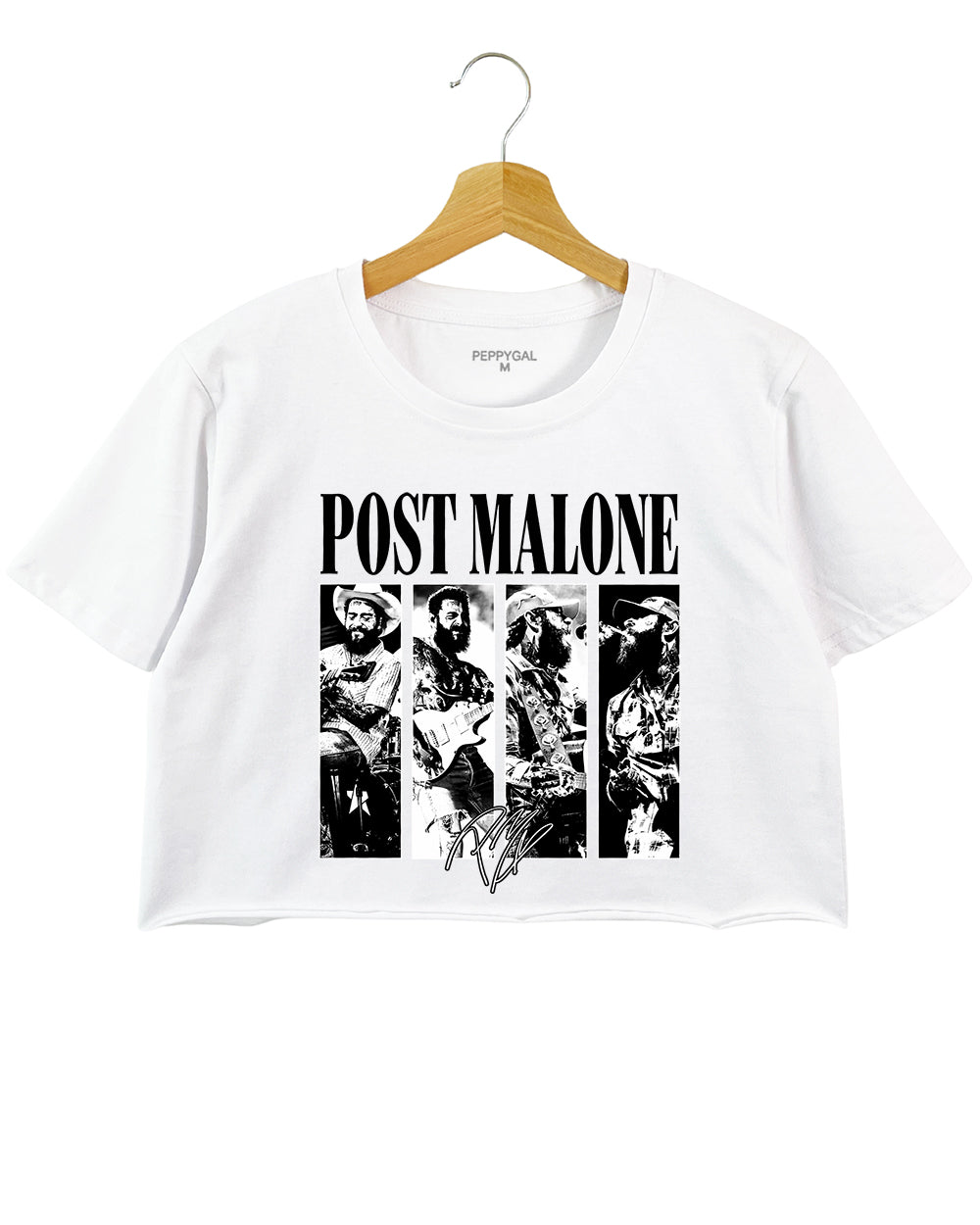 Post Malone Album Crop Top