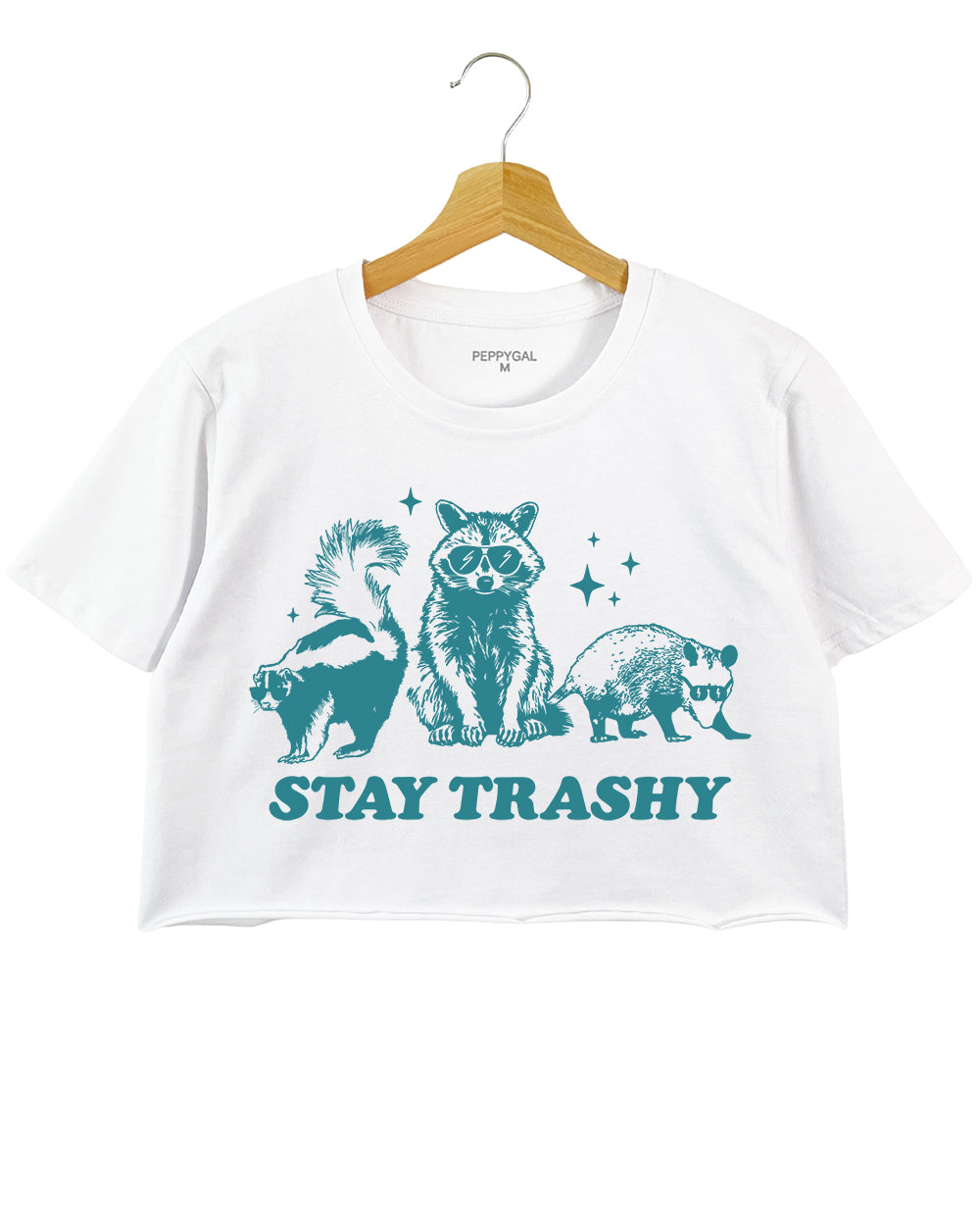 Stay Trashy Crop Top