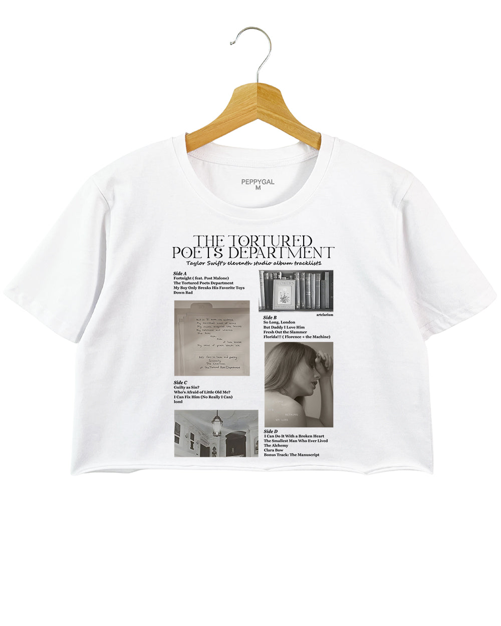 Taylor Swift The Tortured Poets Department Crop Top