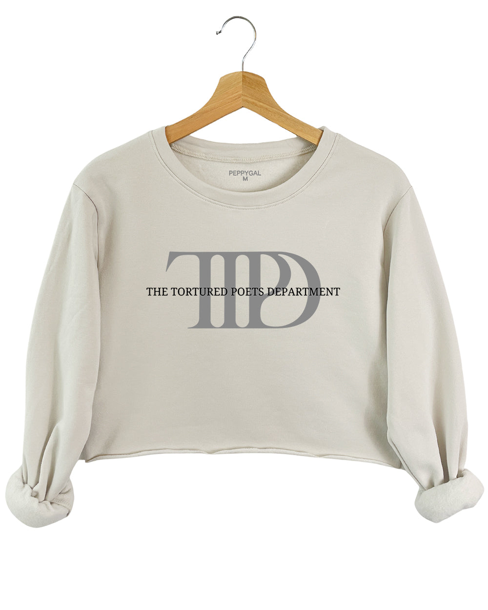 Taylor Swift The Tortured Poets Department Crop Sweatshirt