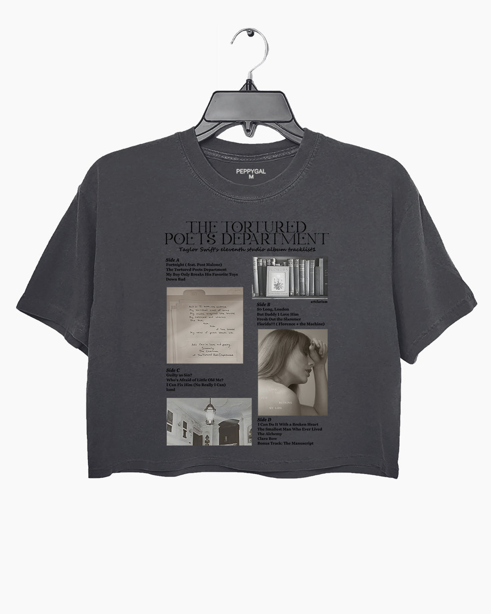Taylor Swift The Tortured Poets Department Crop Top