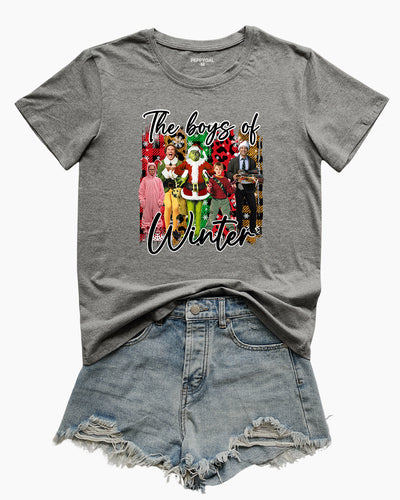 The Boys of Winter Funny Christmas Movie Tee