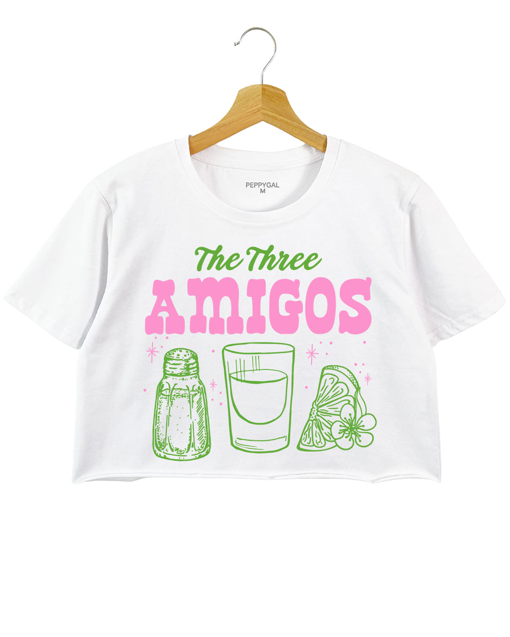 The Three Amigos Margarita Cocktail Crop Top