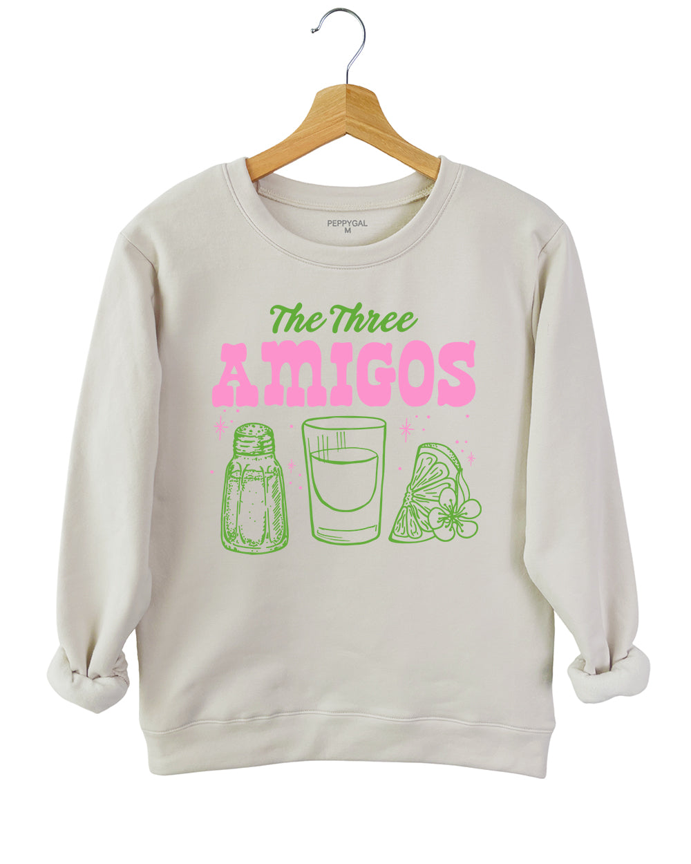 The Three Amigos Margarita Cocktail Sweatshirt