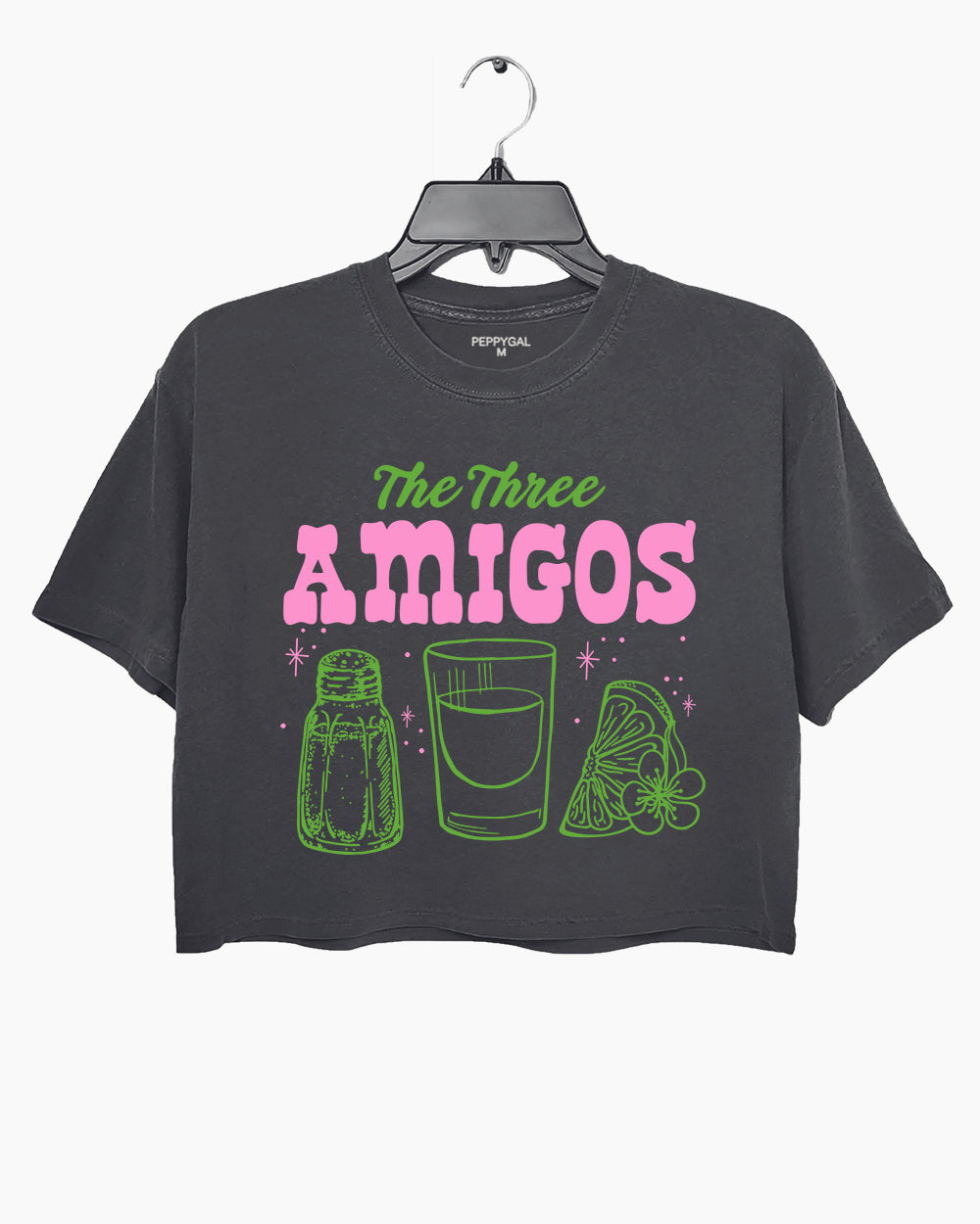 The Three Amigos Margarita Cocktail Crop Top