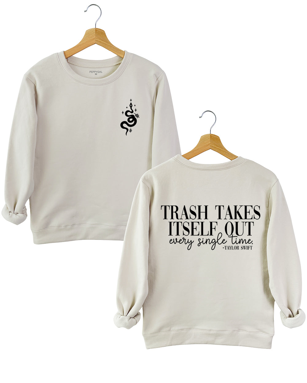 Trash Takes Itself Out Every Single Time Taylor Swift Sweatshirt