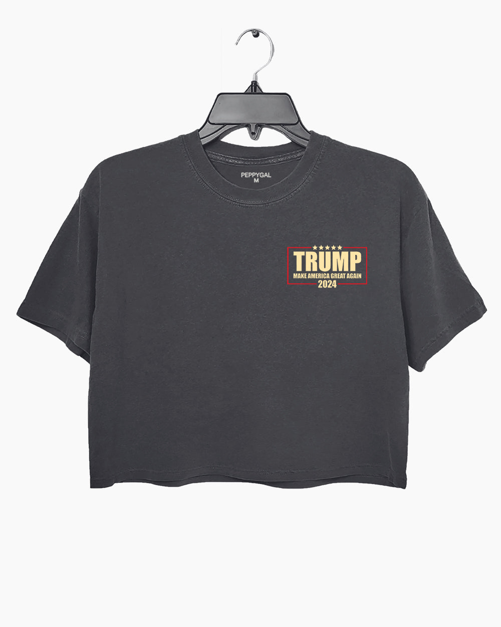 Trump You Missed Twice Crop Top